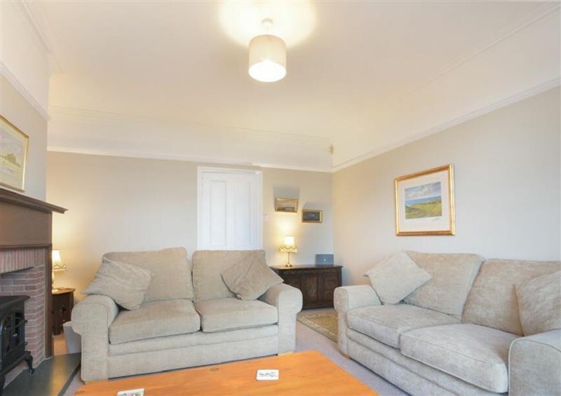 This is the living room at Ty y Mor, Seahouses