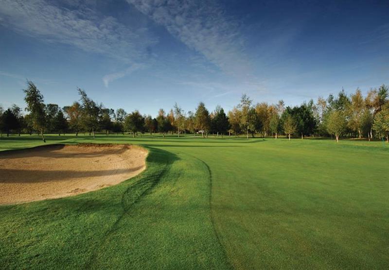 18 hole golf course at Tydd St Giles Resort in Cambridgeshire, East of England