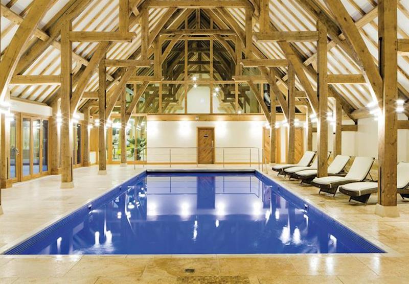 Indoor pool at Tydd St Giles Resort in Cambridgeshire, East of England