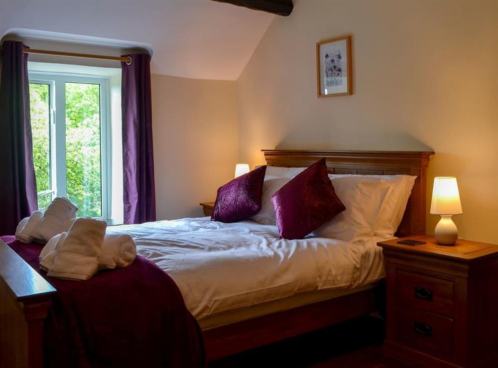 Double bedroom at Tyddyn Eli in Llangwm, near Corwen, Clwyd