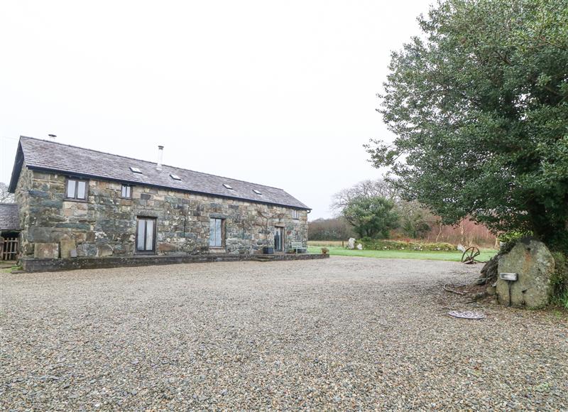 Outside at Tyddyn Felin Barn, Criccieth