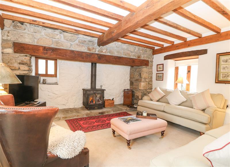 The living room at Tyddyn Felin Barn, Criccieth