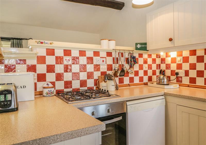 The kitchen at Tyee Cottage, Burton-In-Kendal
