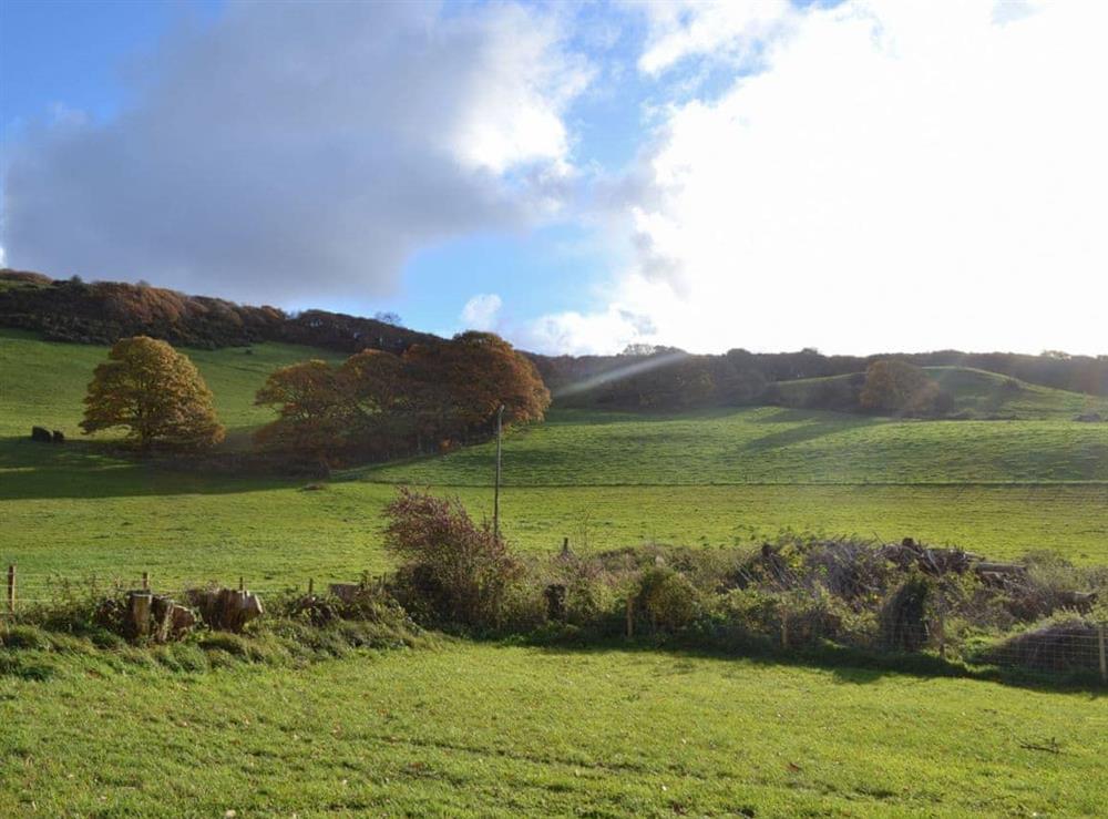 Surrounding countryside at Tyllwyd Farmhouse in Capel Bangor, near Aberystwyth, Dyfed