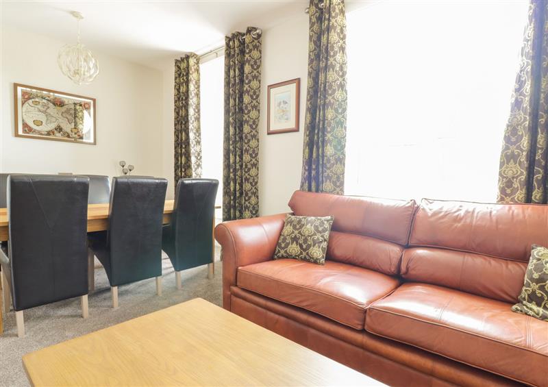 Relax in the living area at Tyn Celyn Town House, Llanbedr