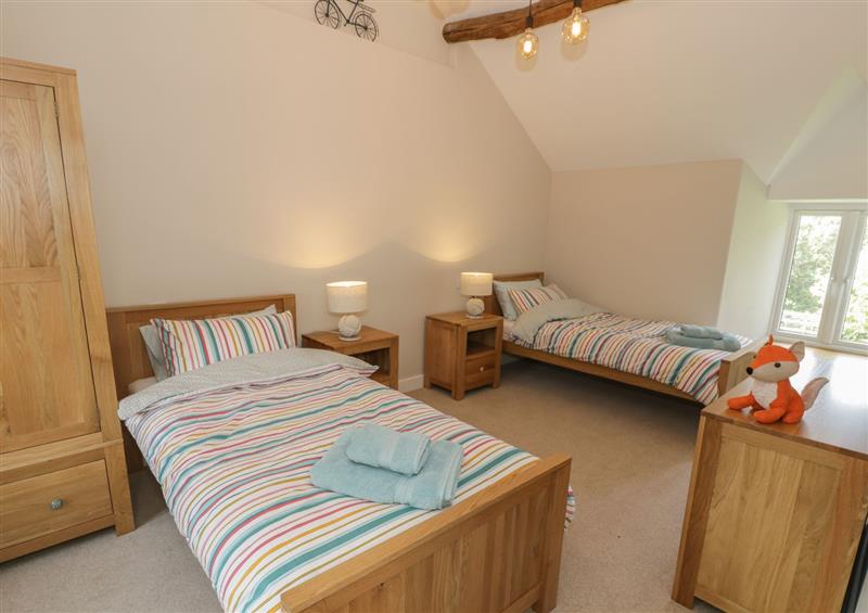 One of the bedrooms at Tyn Ffynnon, Dyffryn Ardudwy