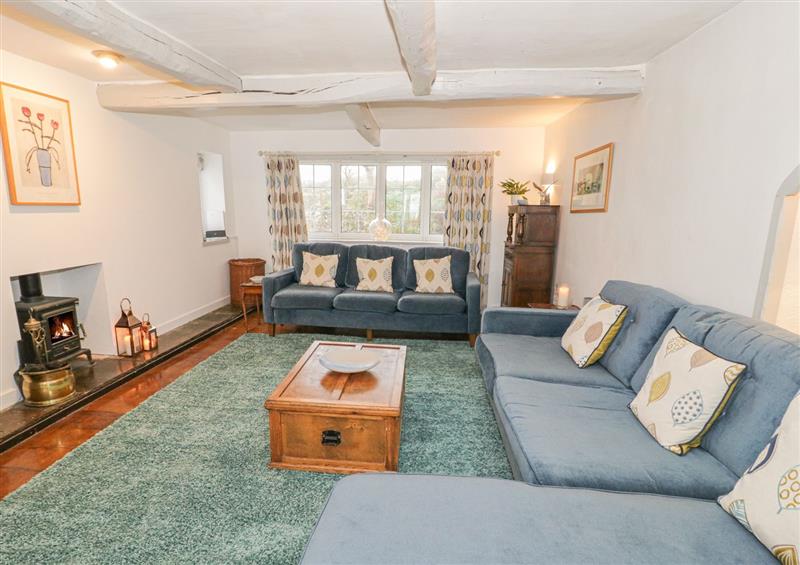 Relax in the living area at Tyn Lon, Moelfre
