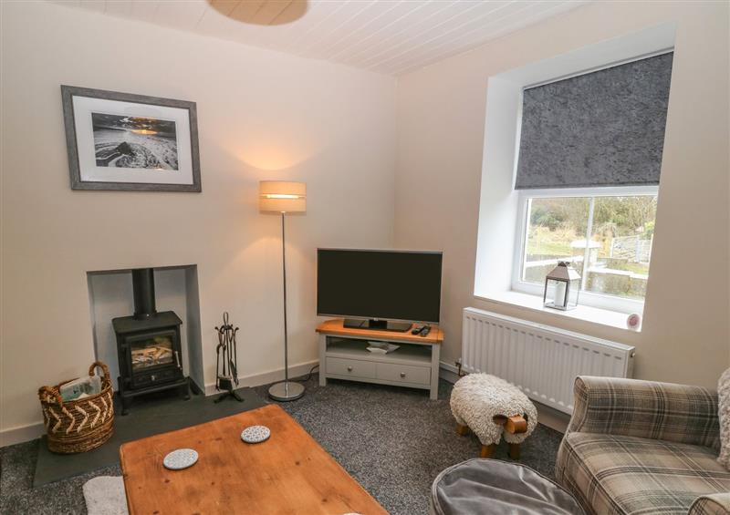 This is the living room at Tyn Lon, Uwch Mynydd near Aberdaron