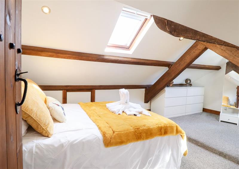 One of the bedrooms at Tyn-Y-Ffynnon Cottage, Barmouth