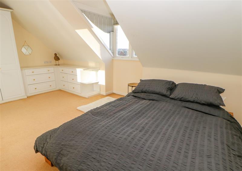 One of the bedrooms at Tyne View, North Shields