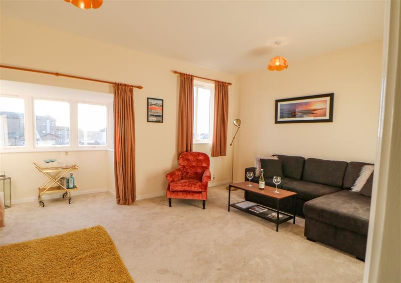 Relax in the living area at Tyne View, North Shields