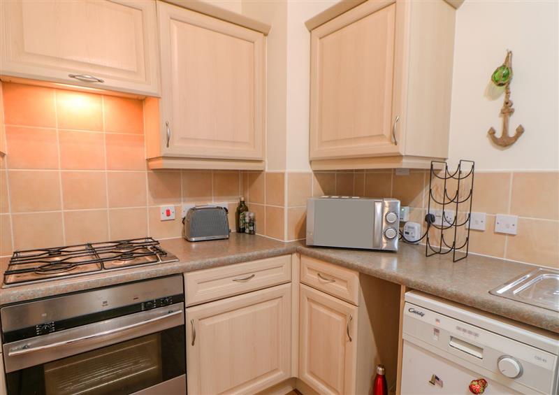 The kitchen at Tyne View, North Shields
