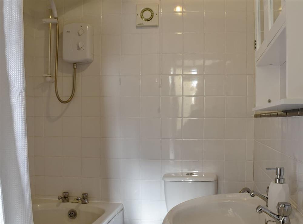 Shower room at Tyr Eithin Bach in Trimsaran, near Kidwelly, Dyfed