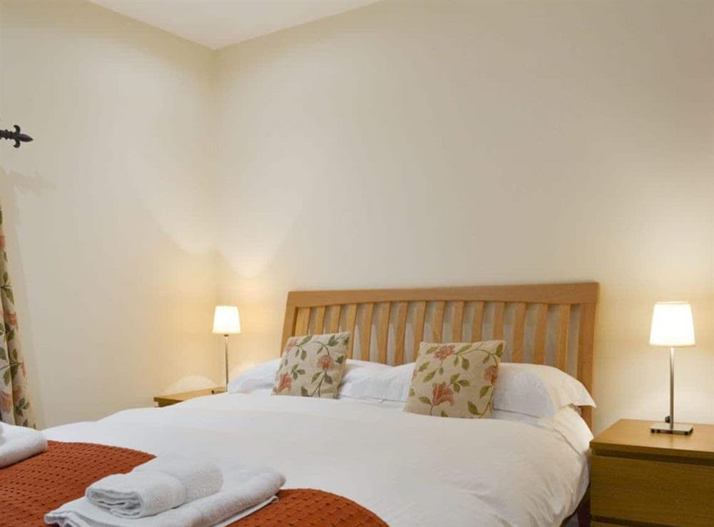 Comfortable double bedroom at Tythe Barn in Grindleford, Derbyshire., South Yorkshire