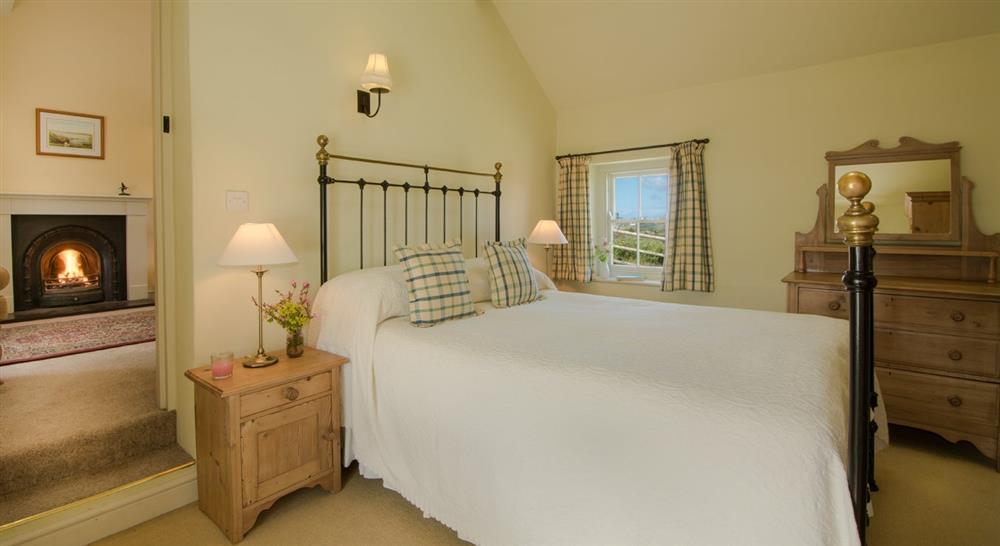 Double bedroom at Tywyn Cottage in Cemaes Bay, Anglesey