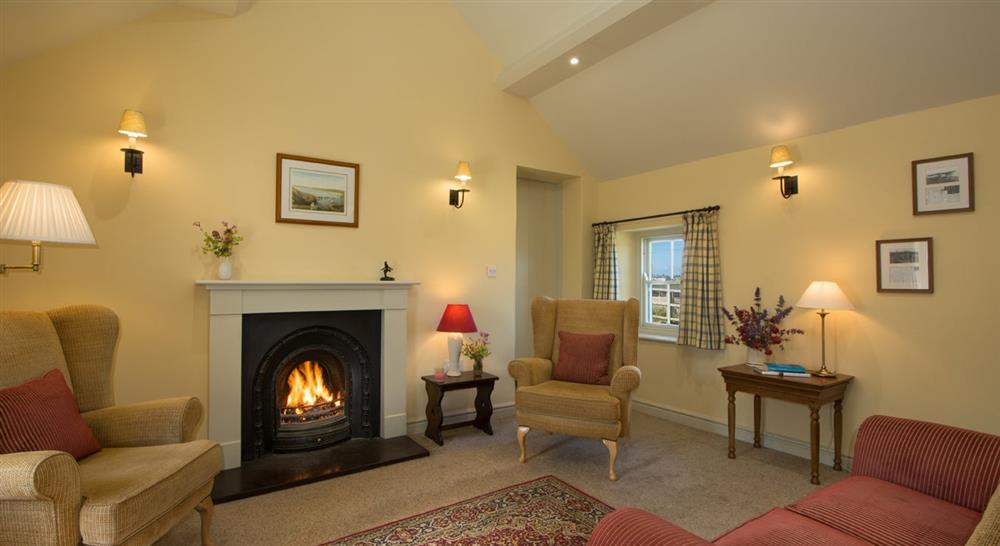 Sitting room at Tywyn Cottage in Cemaes Bay, Anglesey