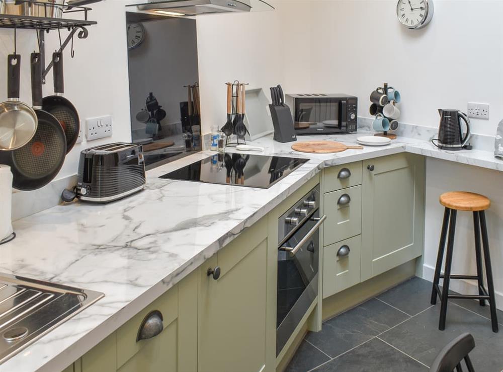 Kitchen at Ugly Duckling Cottage in Broughton-in-Furness, Cumbria
