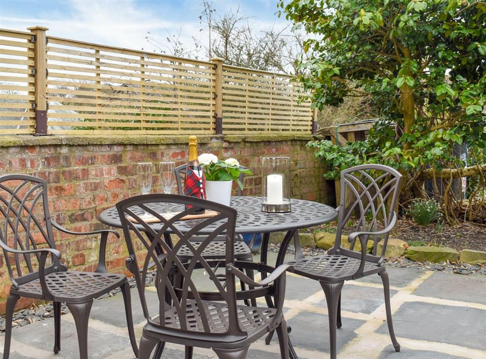 Outdoor area at Ugly Duckling Cottage in Broughton-in-Furness, Cumbria