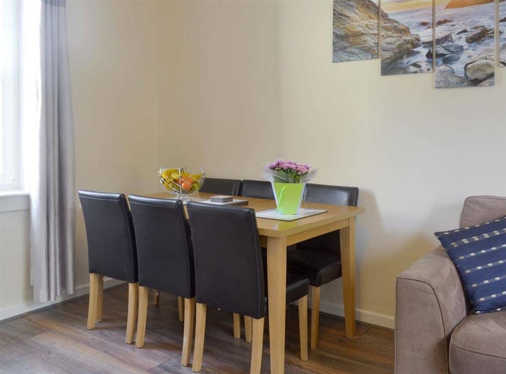 Convenient dining area at Uimhir a Do in Rosneath, near Helensburgh, Dumbartonshire