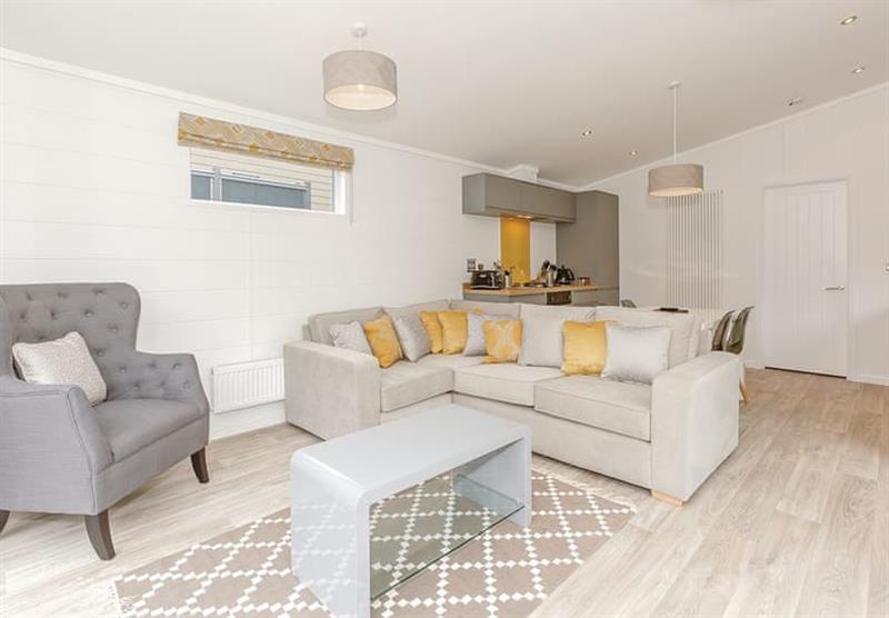 Living room in the Family Escape Plus at Ullswater Heights in Greystoke, Nr Penrith
