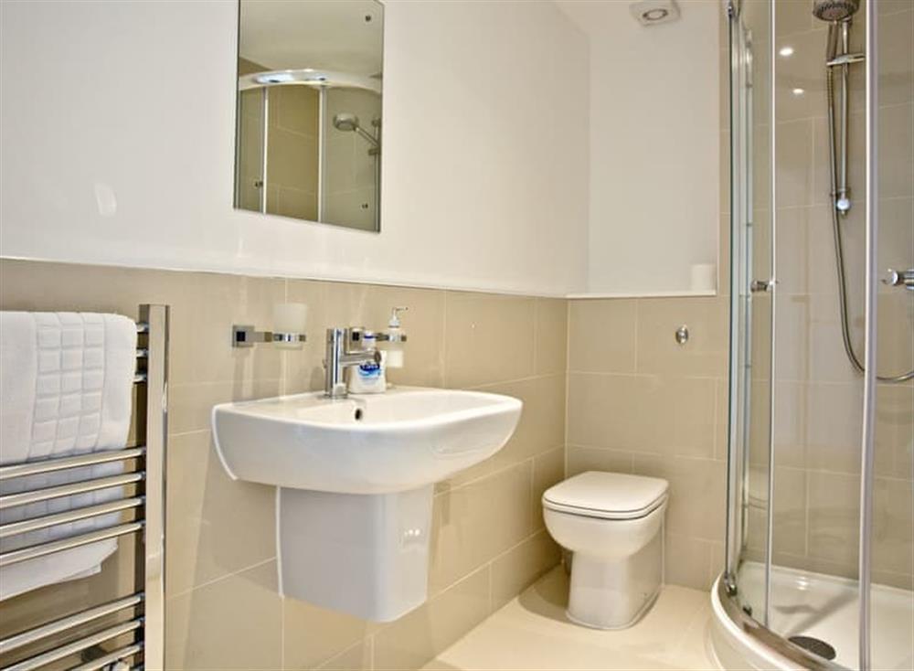 Shower room at Una Aurum 56 in St Ives, England