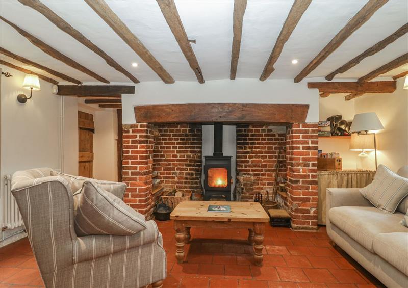 This is the living room at Under Acre Cottage, Winterborne Whitechurch
