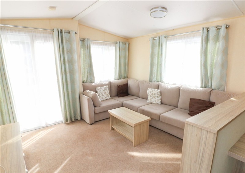 Inside Under Cliff Caravan at Under Cliff Caravan, Ferryside