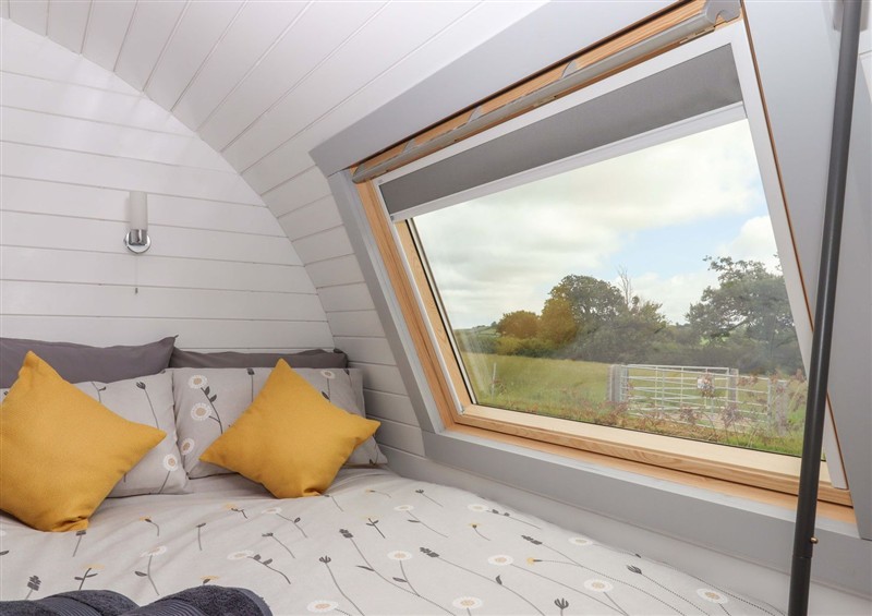 Bedroom at Under Oak Pod, Totnes