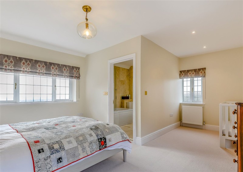 One of the 5 bedrooms at Underhill House, East Knoyle near Hindon