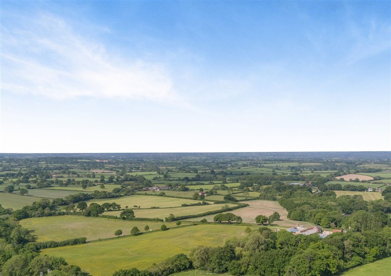 The area around Underhill House at Underhill House, East Knoyle near Hindon