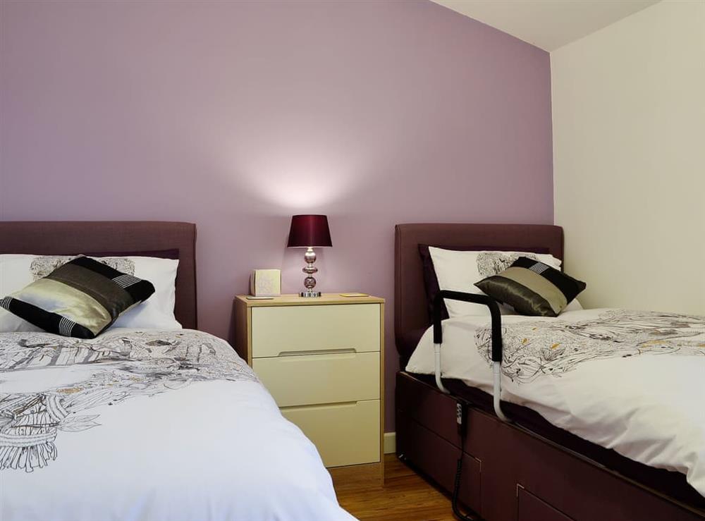 Charming twin bedded room at The Retreat, 