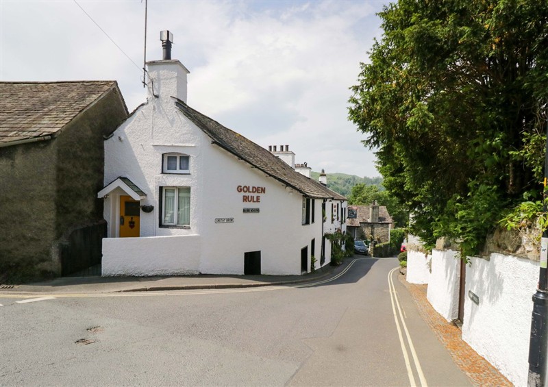 Outside at Unicorn Cottage, Ambleside