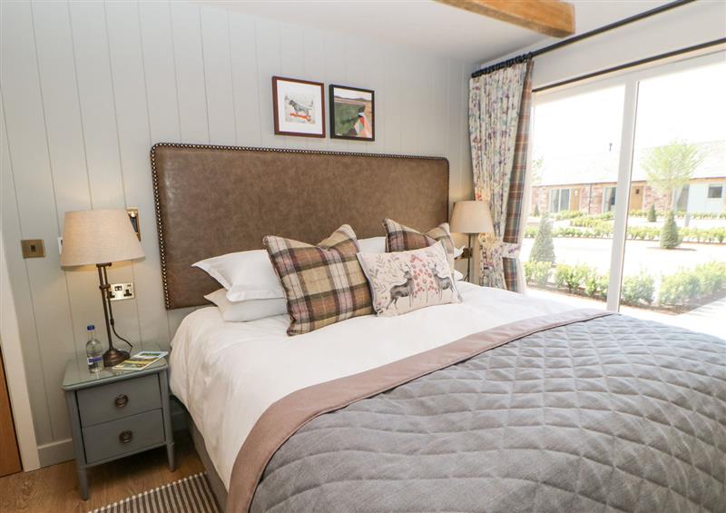 One of the bedrooms at Unit B, Flakebridge near Appleby-In-Westmorland