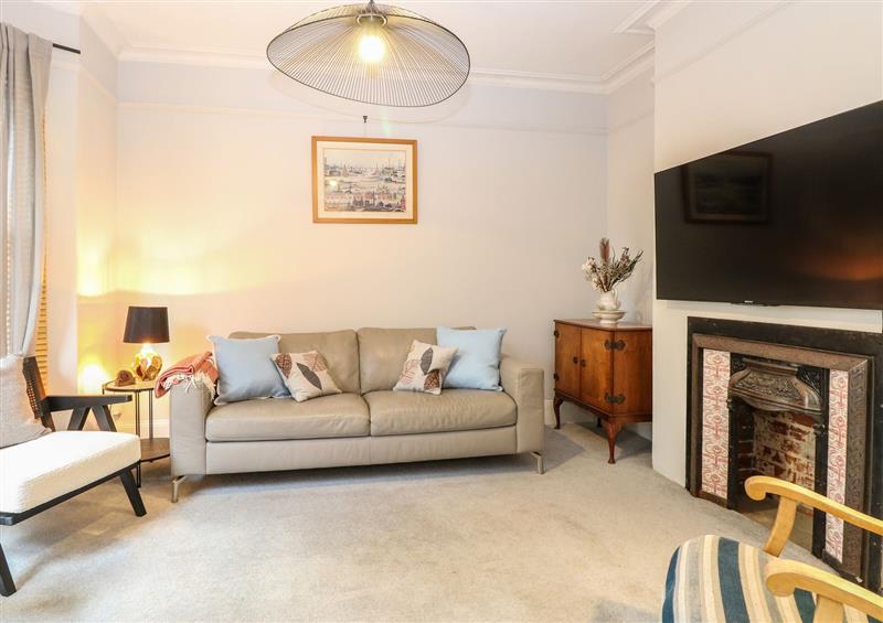 The living room at Unthank Cottage, Norwich