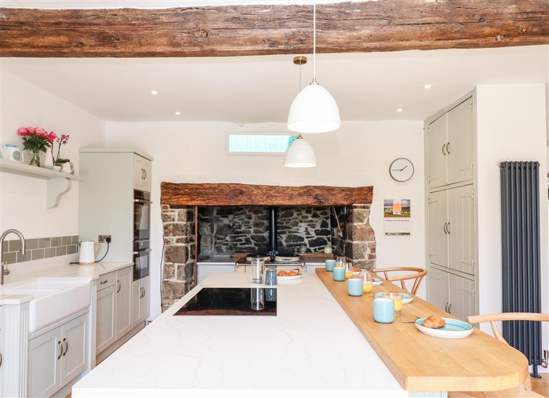 This is the kitchen (photo 5) at Upcott Farm, Morchard Bishop