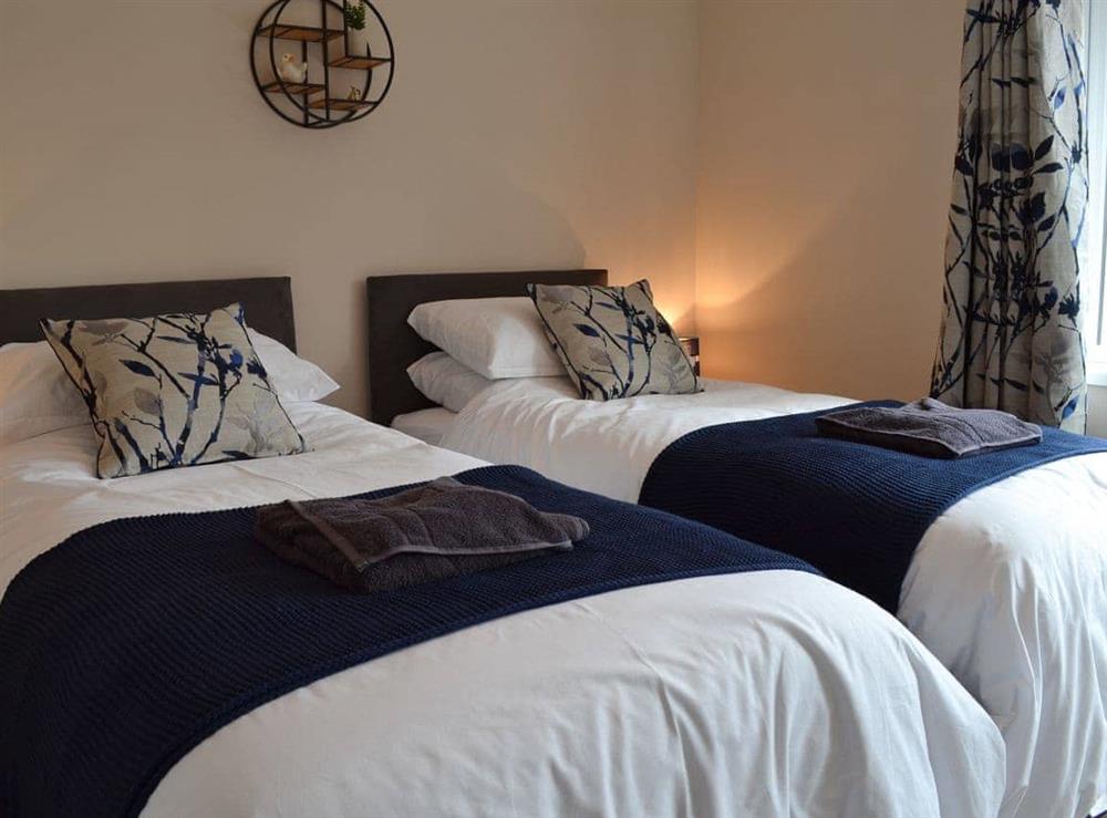 Twin bedroom at Uplands Cottage in Skipton, Yorkshire, North Yorkshire