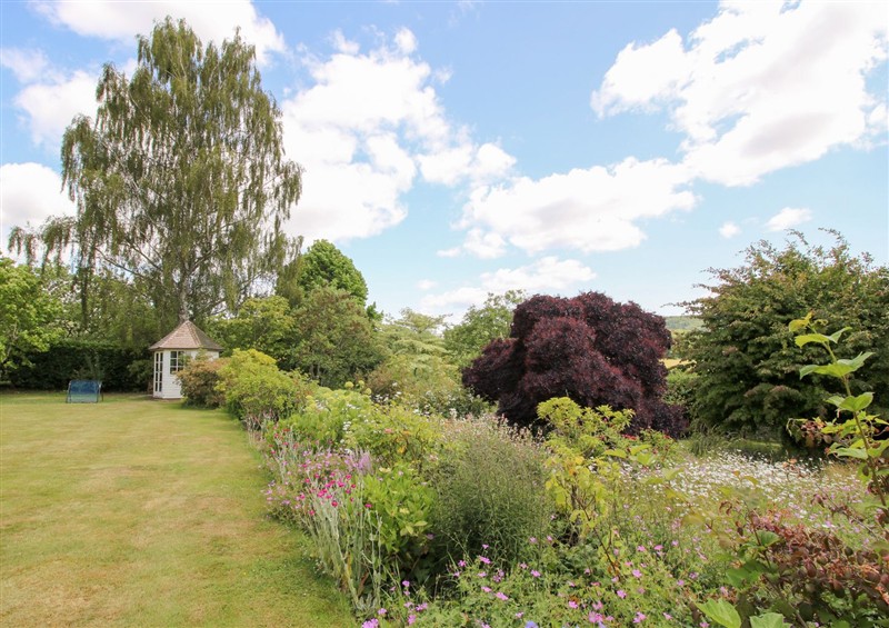 Outside at Uplands Dowerhouse, Wellington Heath near Ledbury