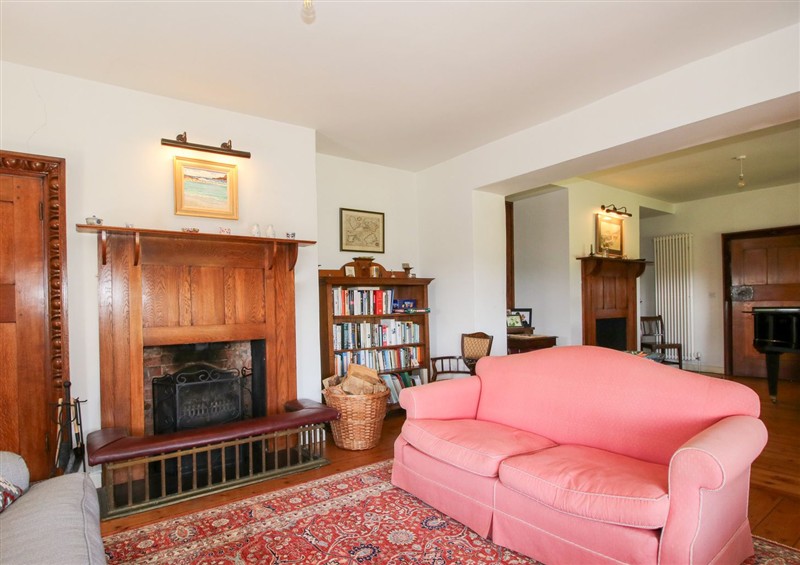 This is the living room at Uplands Dowerhouse, Wellington Heath near Ledbury