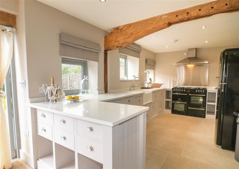 This is the kitchen at Upper Barn, Great Haywood