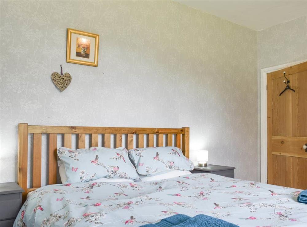 Double bedroom at Upper Broughton Farm Cottage in Banks Head, near Bishop’s Castle, Shropshire