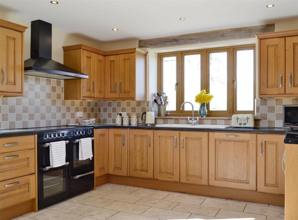Fully appointed fitted kitchen at Upper Close in Walton, near Presteigne, Powys
