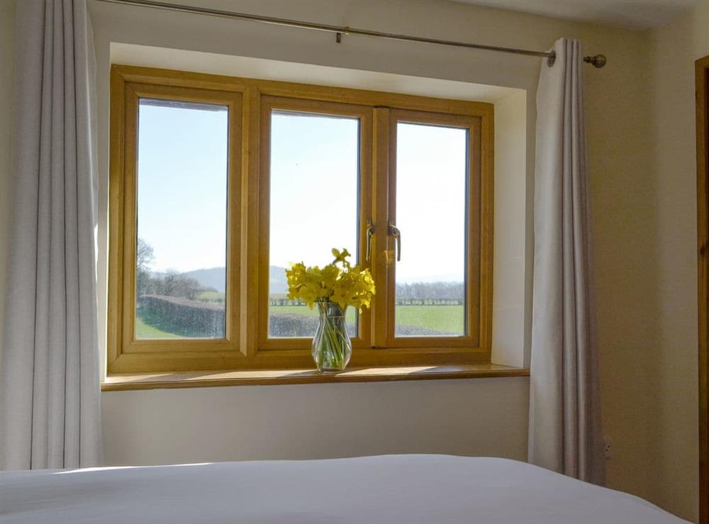 Peaceful double bedroom at Upper Close in Walton, near Presteigne, Powys