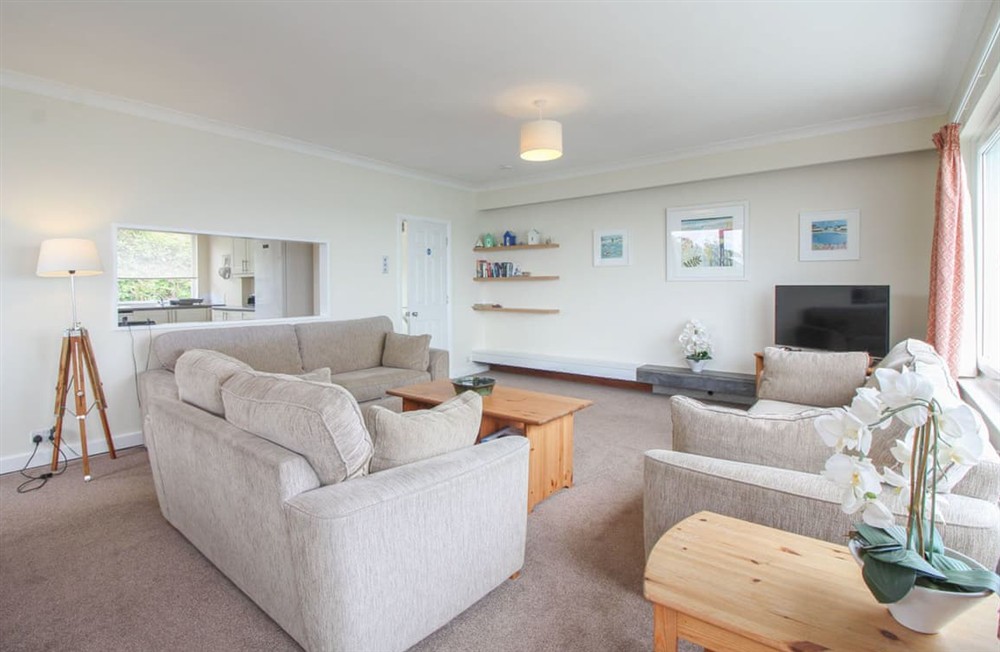 Living area (photo 2) at Upper Cobblestones in St Mawes, Cornwall