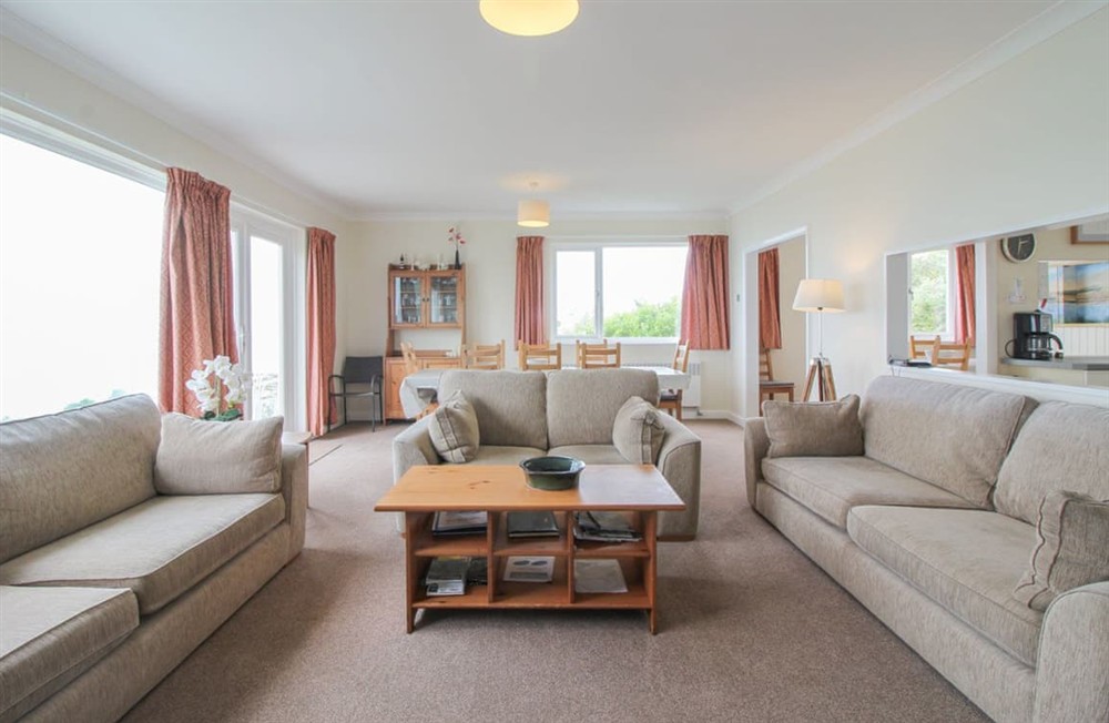 Living area (photo 6) at Upper Cobblestones in St Mawes, Cornwall