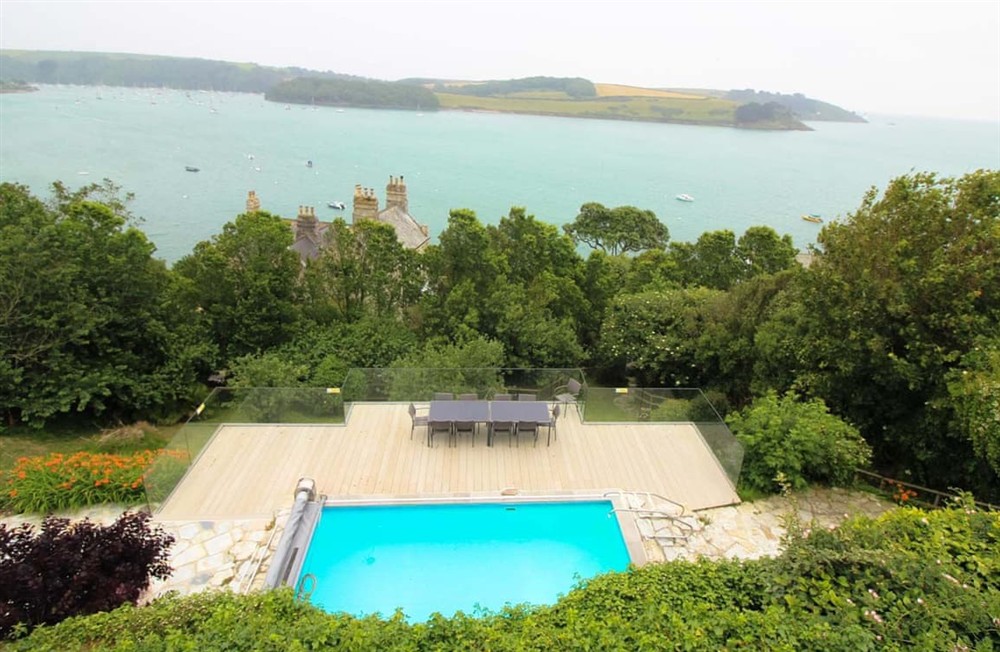 Swimming pool (photo 3) at Upper Cobblestones in St Mawes, Cornwall