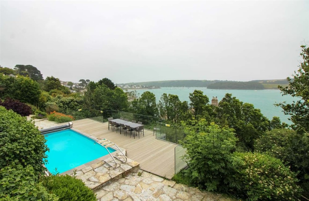 Swimming pool (photo 4) at Upper Cobblestones in St Mawes, Cornwall