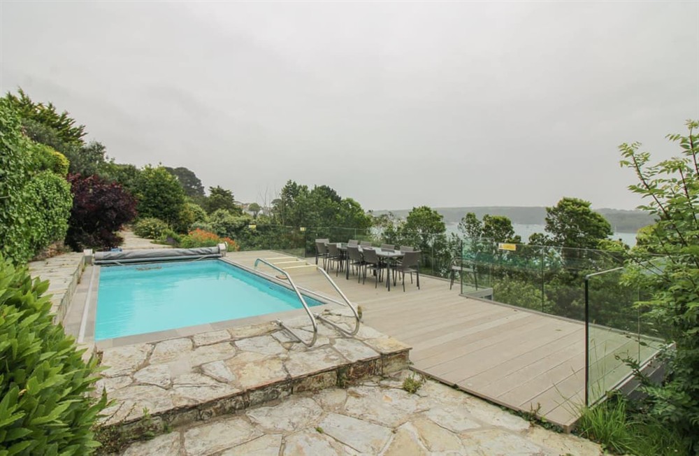 Swimming pool (photo 6) at Upper Cobblestones in St Mawes, Cornwall