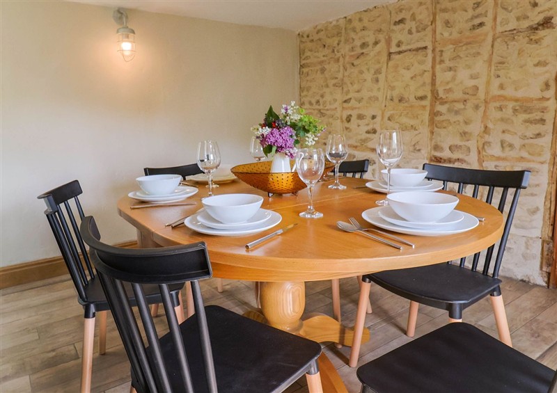 Dining room at Upper Cottage, Rocombe near Uplyme