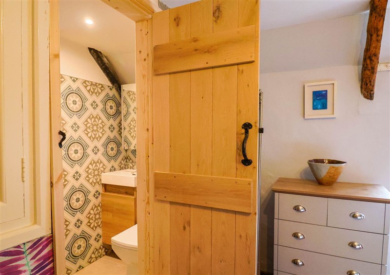 The bathroom at Upper Cottage, Rocombe near Uplyme