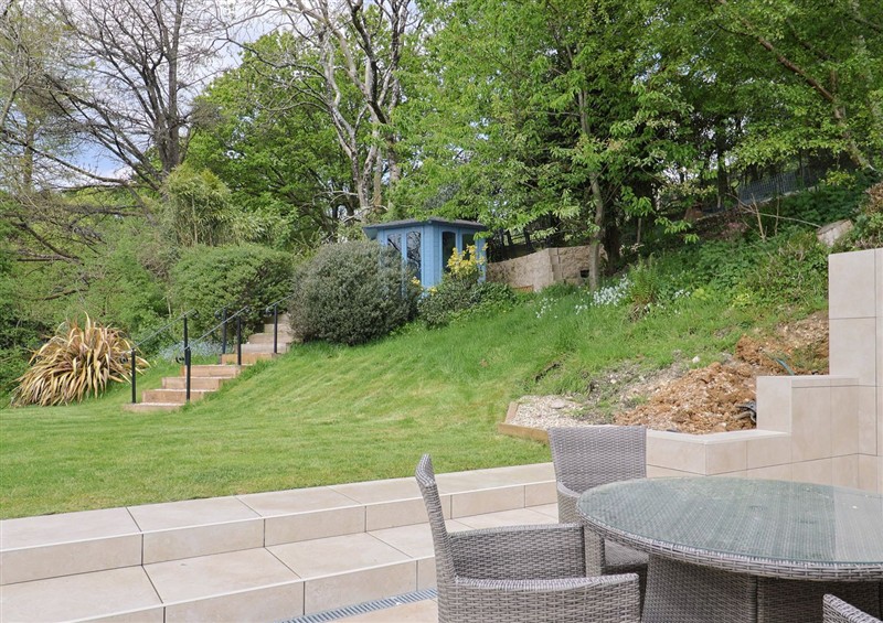The garden at Upper Cottage, Rocombe near Uplyme